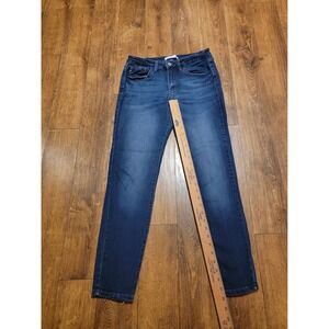 KanCan Skinny Jeans Womens Size 9 28 Blue Medium Wash Skinny Stretch Denim Pants